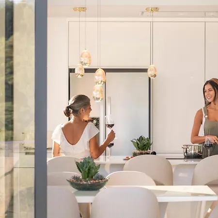 The White House By An Island *